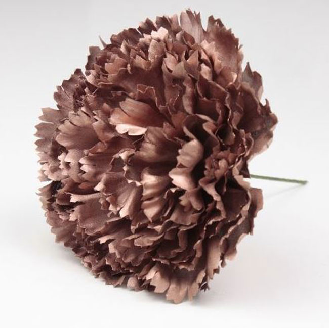 Flamenco Artificial Carnations. Sevilla Model. Copper